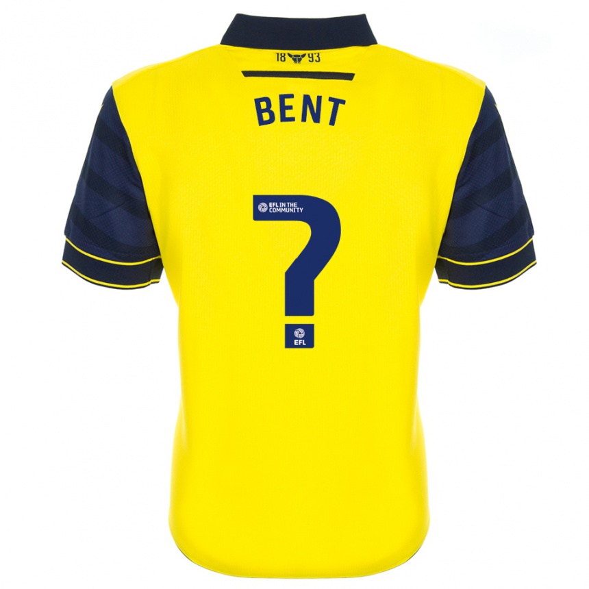 נשים כדורגל Stephaney Bent #0 צהוב כחול נייבי ג'רזי ביתית 2025/26