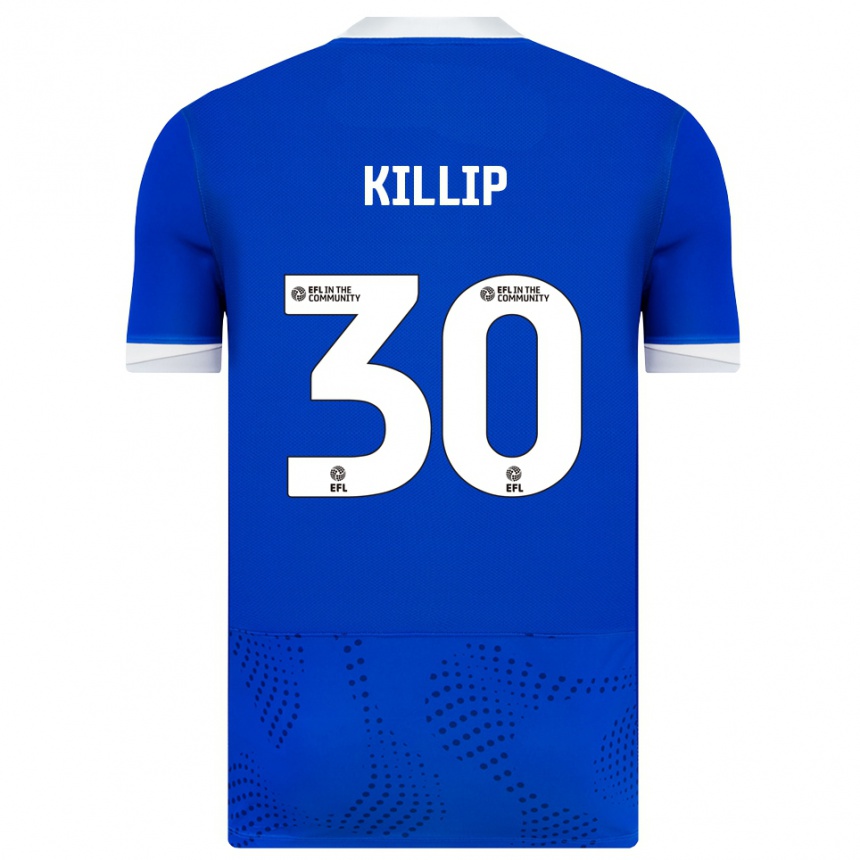 נשים כדורגל בן קיליפ #30 כחול לבן ג'רזי ביתית 2025/26