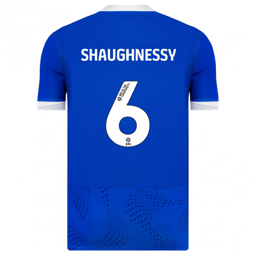 נשים כדורגל קונור שונסי #6 כחול לבן ג'רזי ביתית 2025/26