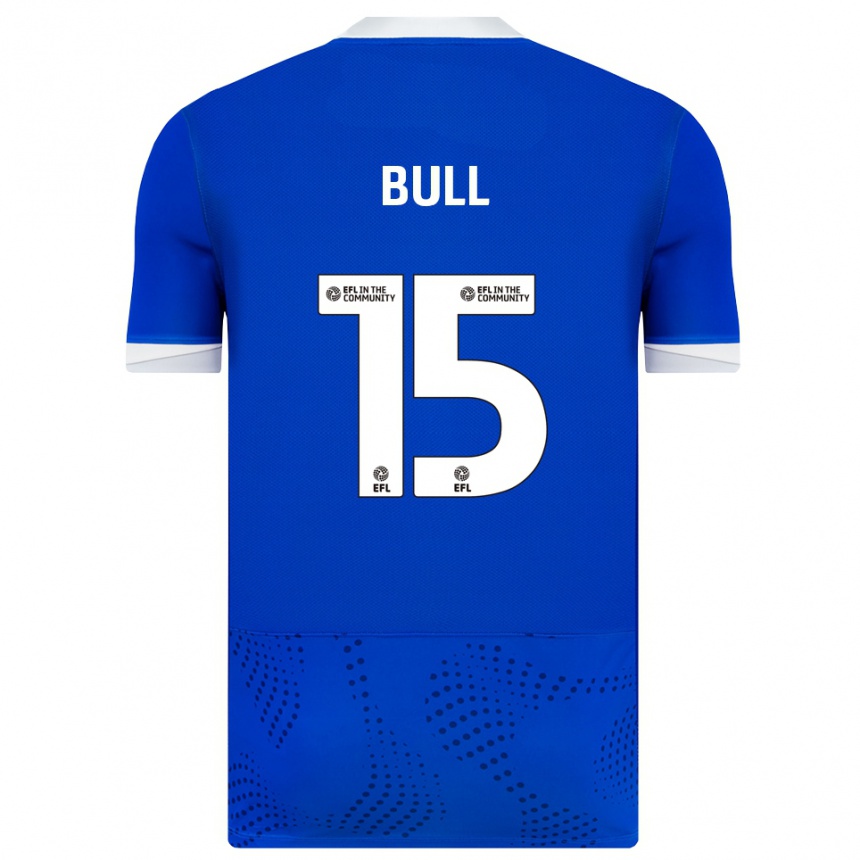 נשים כדורגל Jazz Bull #15 כחול לבן ג'רזי ביתית 2025/26