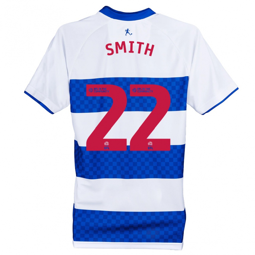 נשים כדורגל Tylon Smith #22 כחול לבן ג'רזי ביתית 2025/26