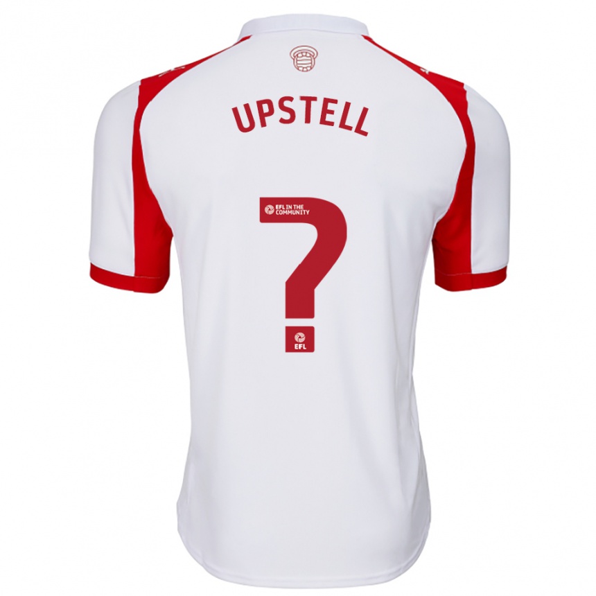 נשים כדורגל הנרי אפסטל #0 לבן אדום ג'רזי ביתית 2025/26