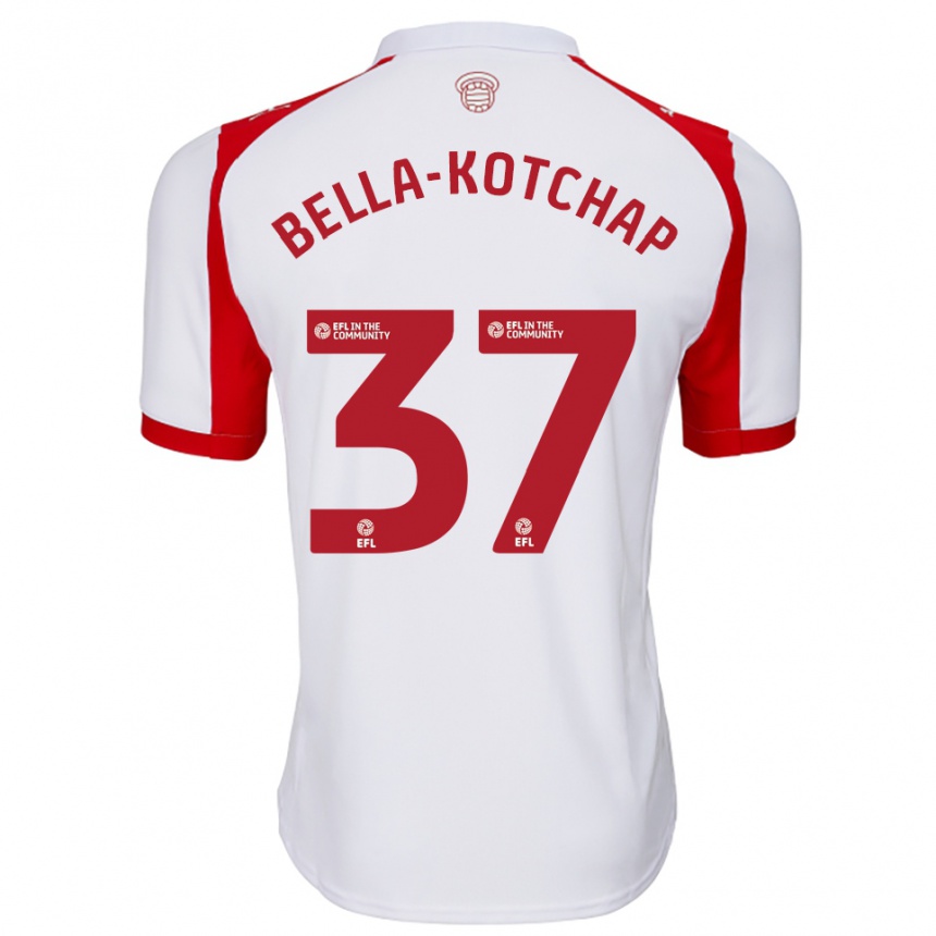 נשים כדורגל ארמל בלה-קוצ'אפ #37 לבן אדום ג'רזי ביתית 2025/26