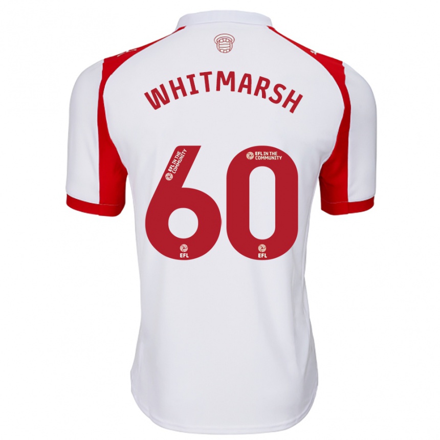 נשים כדורגל ג׳ו או'בריאן-ויטמארש #60 לבן אדום ג'רזי ביתית 2025/26 נשים כדורגל ג׳ו או'בריאן-ויטמארש #60 לבן אדום ג'רזי ביתית 2025/26