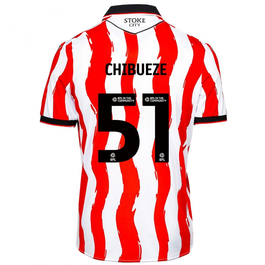 נשים כדורגל Chinonso Chibueze #51 לבן אדום ג'רזי ביתית 2025/26
