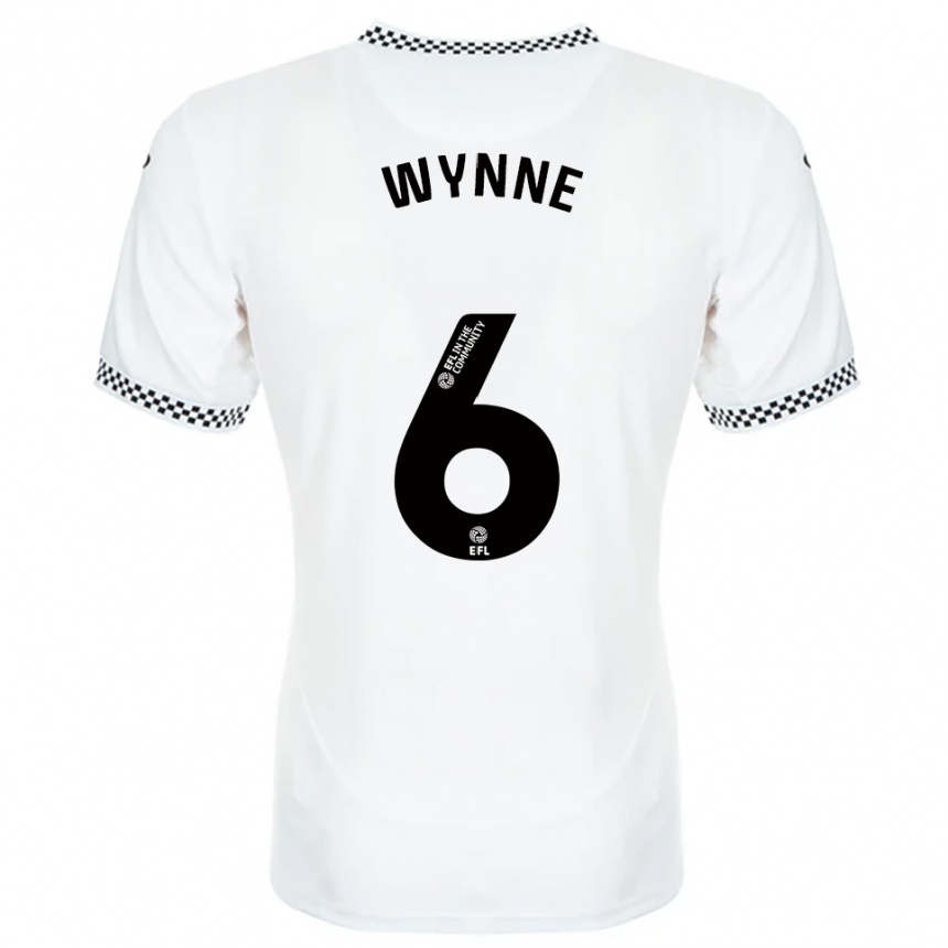 נשים כדורגל Sammy Wynne #6 לבן כתום ג'רזי ביתית 2025/26