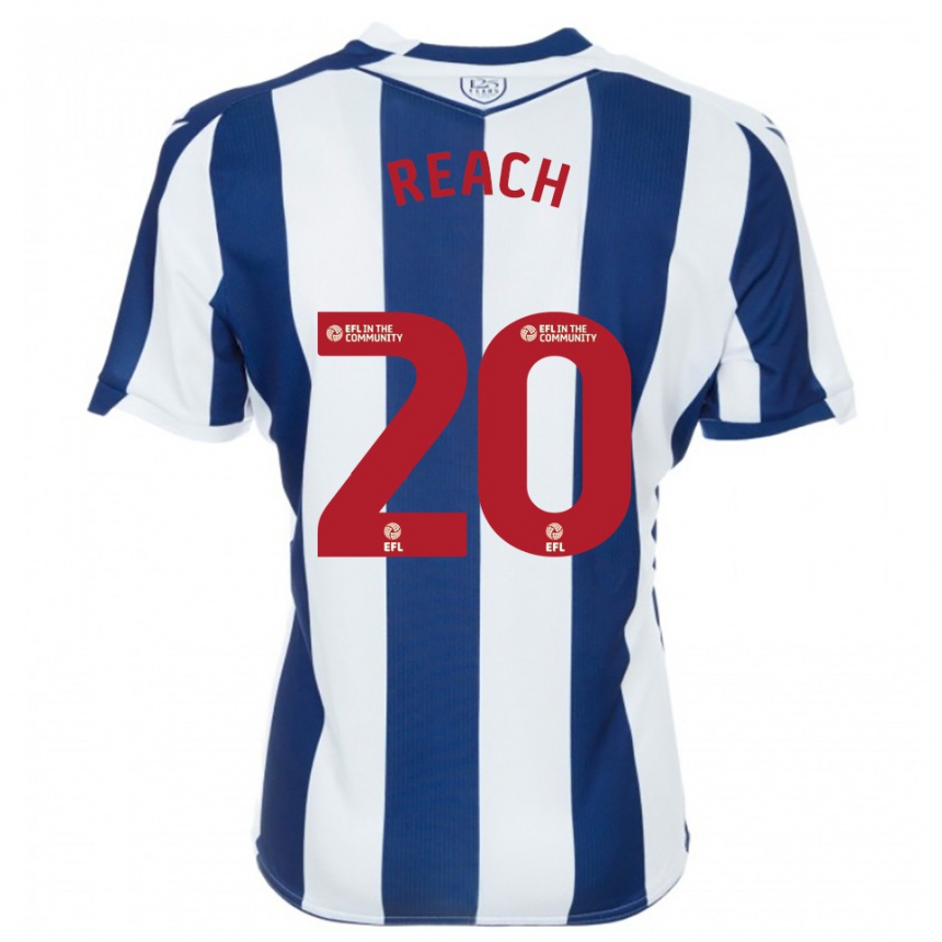 נשים כדורגל אדם ריץ' #20 כחול נייבי לבן ג'רזי ביתית 2025/26