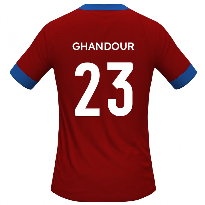 נשים כדורגל האדי גאנדור #23 כחול אדום ג'רזי ביתית 2025/26