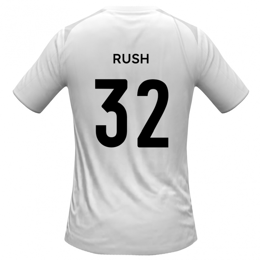 נשים כדורגל מאט ראש #32 לבן אפור ג'רזי ביתית 2025/26