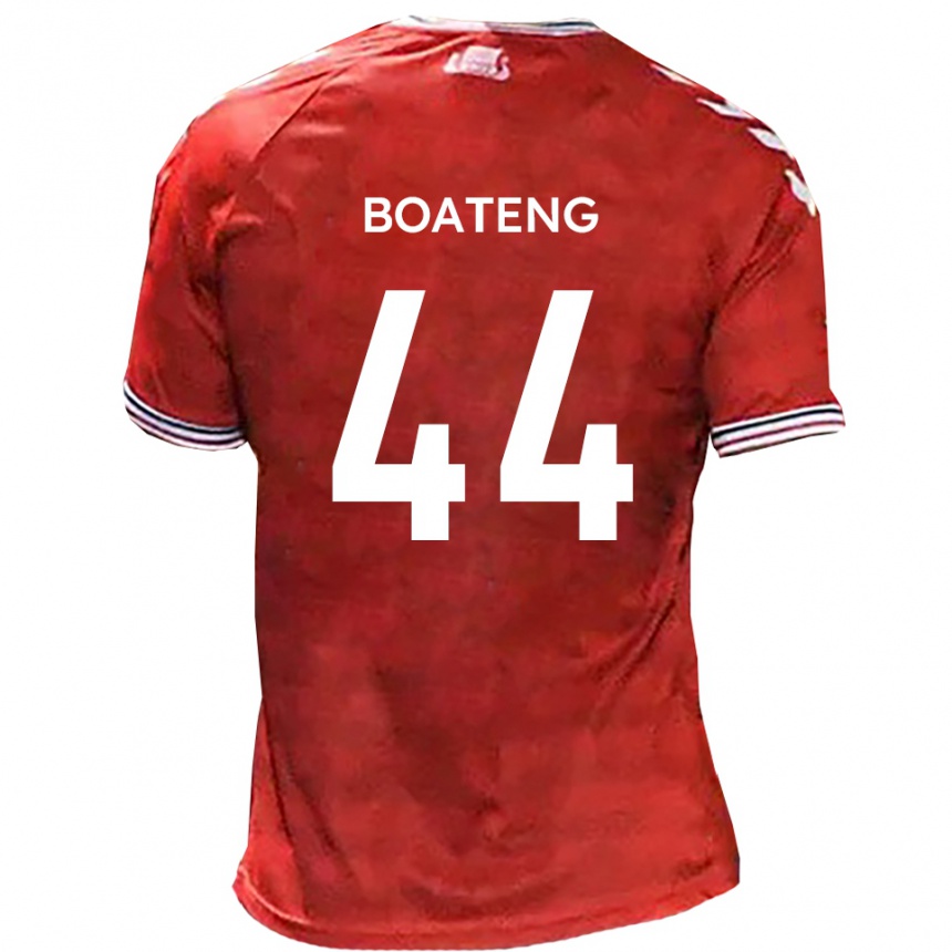 נשים כדורגל חירם בואטנג #44 אדום לבן ג'רזי ביתית 2025/26