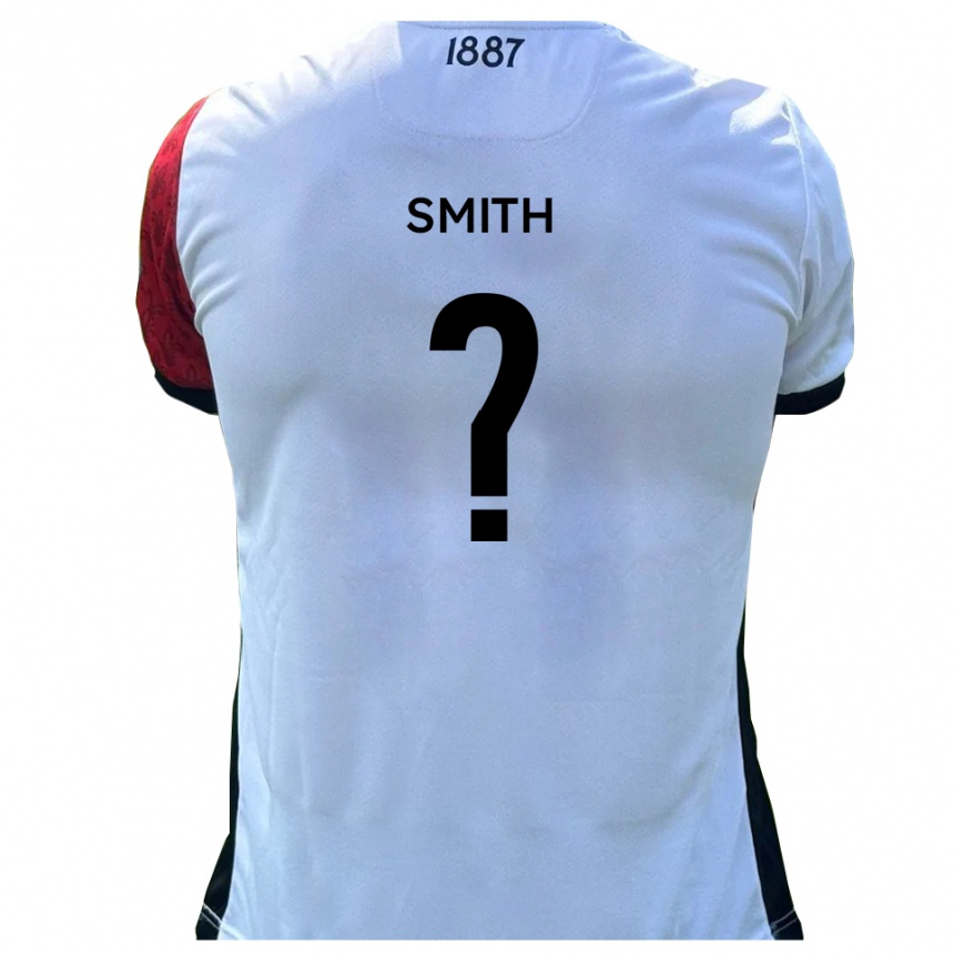 נשים כדורגל Jayden Smith #0 אדום לבן ג'רזי ביתית 2025/26