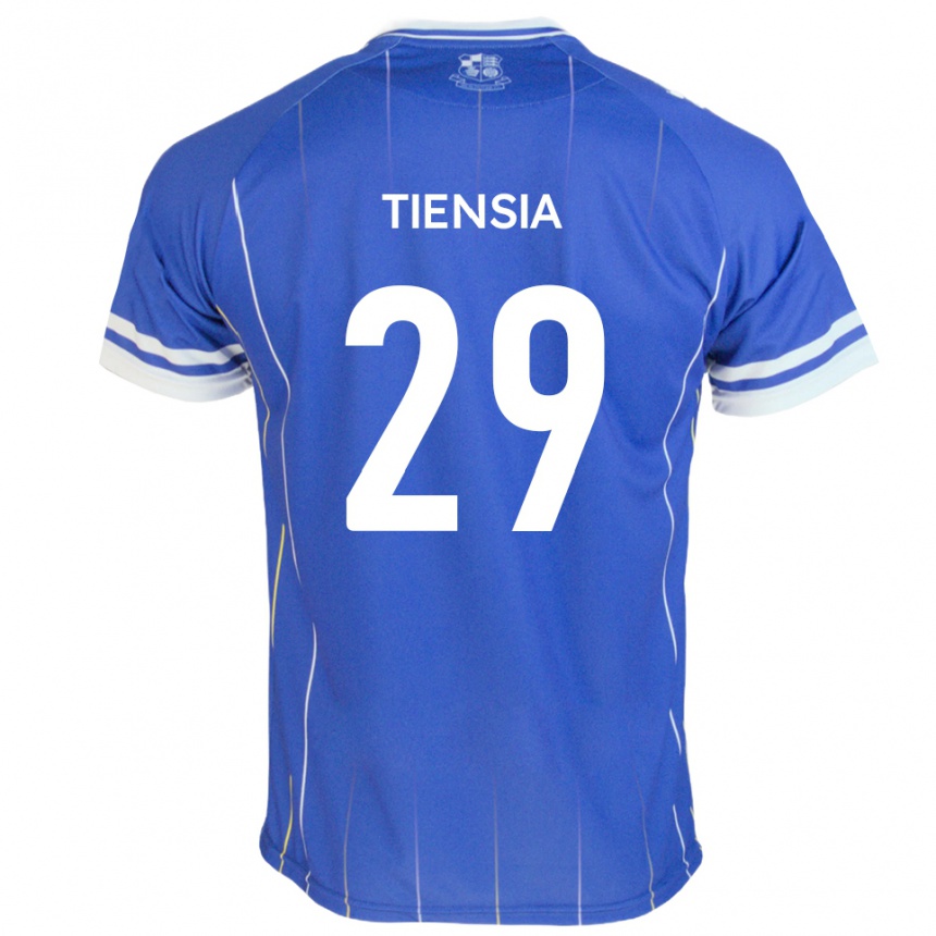 נשים כדורגל Junior Tiensia #29 כחול מלכותי ג'רזי ביתית 2025/26