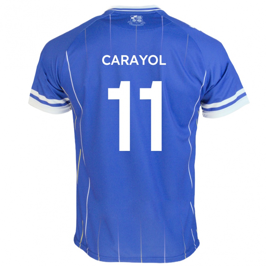 נשים כדורגל מוסטפא קראיול #11 כחול מלכותי ג'רזי ביתית 2025/26