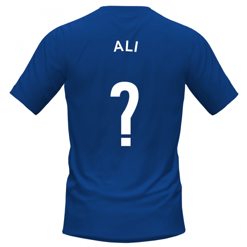 נשים כדורגל Kameron Ali #0 כחול לבן ג'רזי ביתית 2025/26