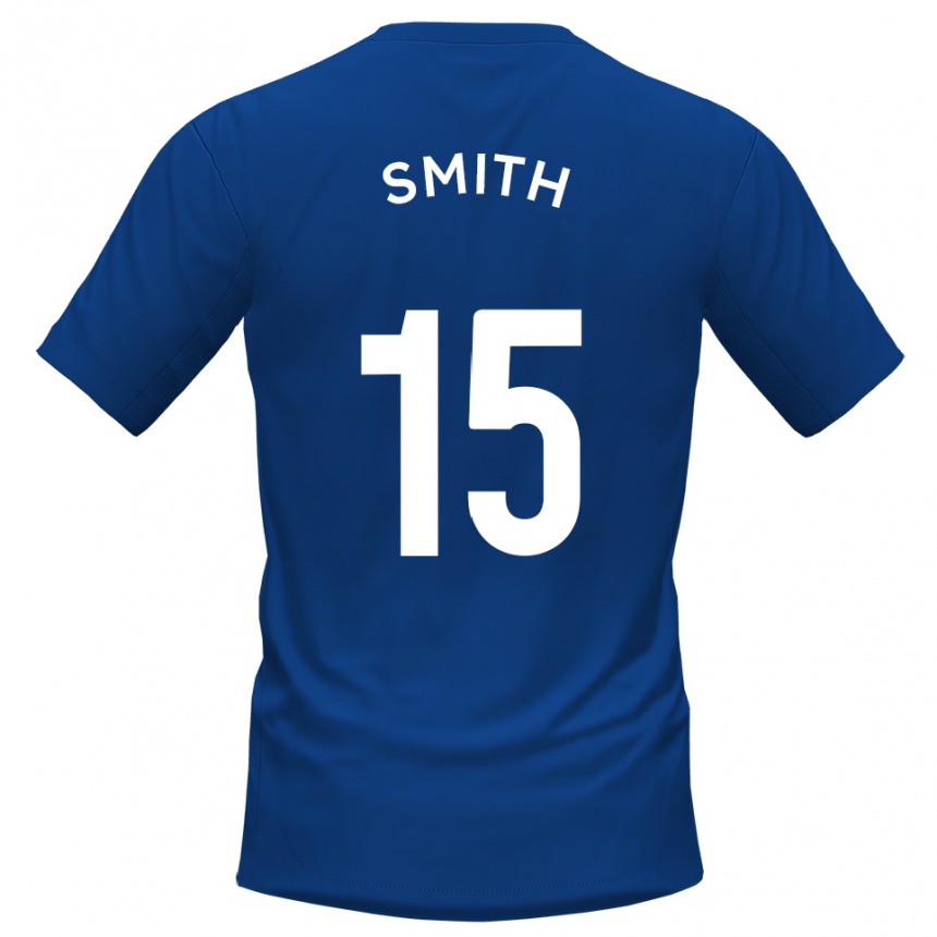 נשים כדורגל Will Smith #15 כחול לבן ג'רזי ביתית 2025/26