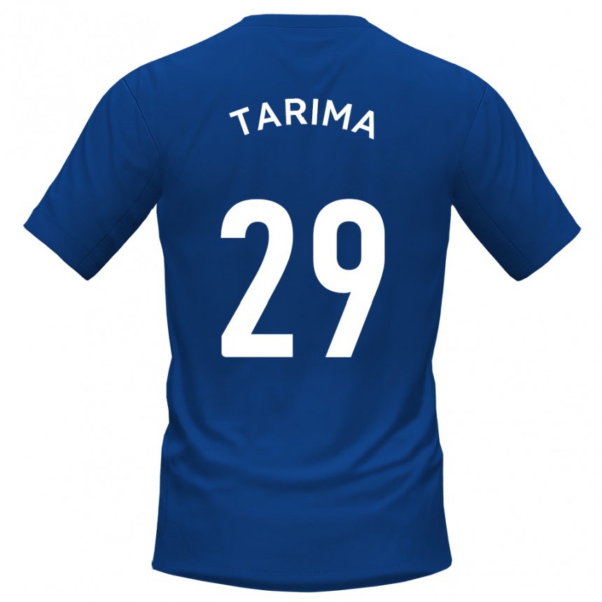 נשים כדורגל שון טארימה #29 כחול לבן ג'רזי ביתית 2025/26