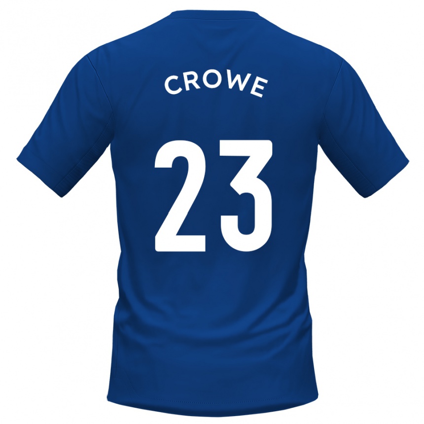 נשים כדורגל דילן קרואו #23 כחול לבן ג'רזי ביתית 2025/26