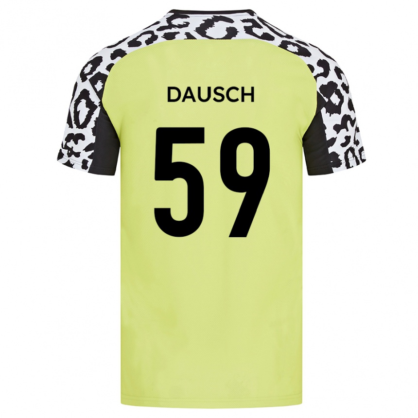 נשים כדורגל איידן דאוש #59 צהוב פלואורסצנטי ג'רזי ביתית 2025/26