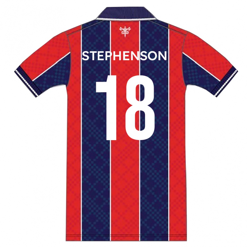 נשים כדורגל דילן סטיבנסון #18 אדום נייבי ג'רזי ביתית 2025/26 נשים כדורגל דילן סטיבנסון #18 אדום נייבי ג'רזי ביתית 2025/26