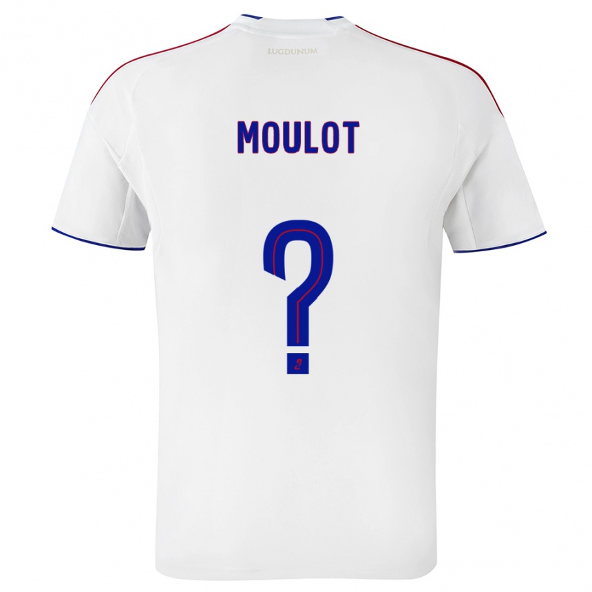 נשים כדורגל Paul-Ianel Moulot #0 לבן אדום ג'רזי ביתית 2025/26