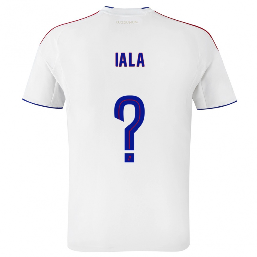 נשים כדורגל סלסטינו איאלה #0 לבן אדום ג'רזי ביתית 2025/26