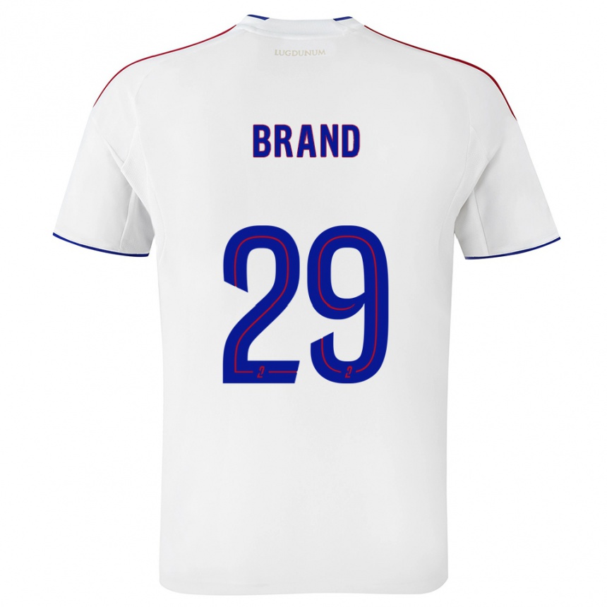 נשים כדורגל ג׳ול ברנד #29 לבן אדום ג'רזי ביתית 2025/26