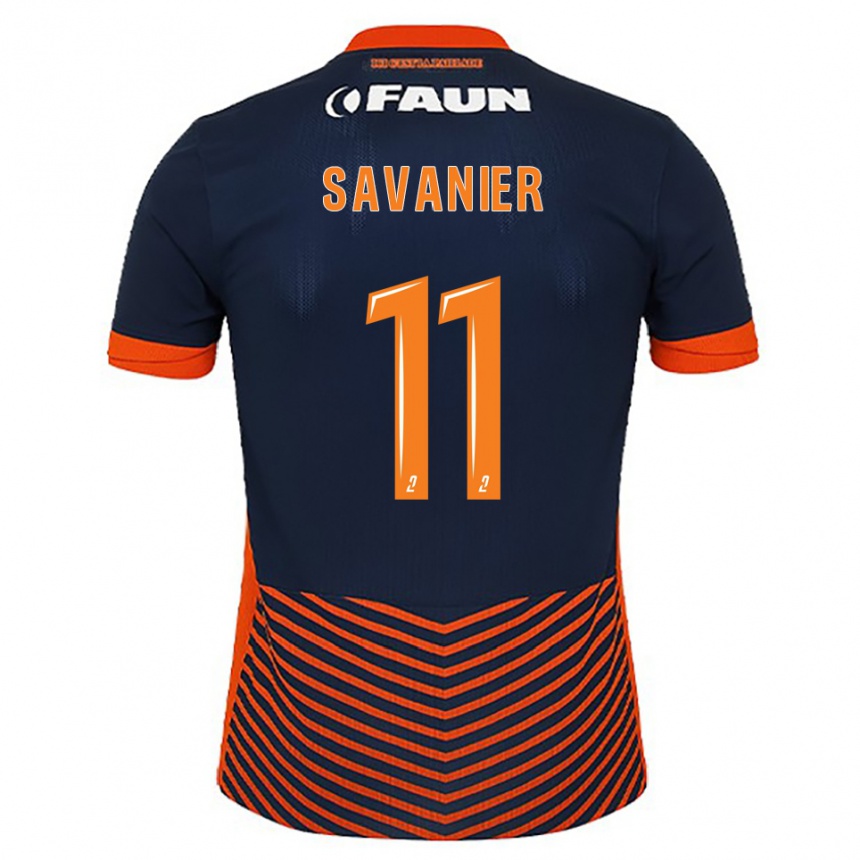 נשים כדורגל טז'י סבנייה #11 כחול חצות כתום ג'רזי ביתית 2025/26