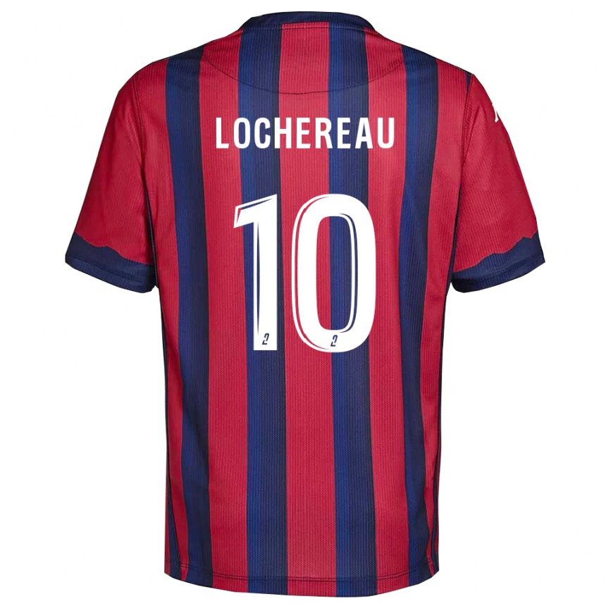 נשים כדורגל Yad Lochereau #10 בורדו כחול נייבי ג'רזי ביתית 2025/26