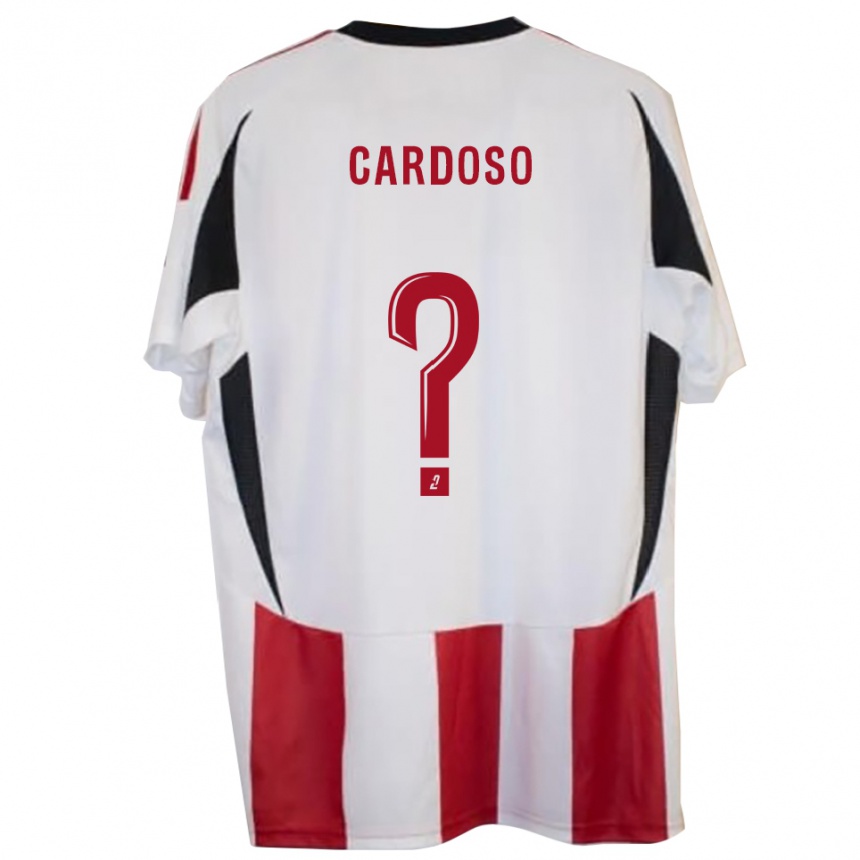 נשים כדורגל Diego Cardoso #0 אדום כחול ג'רזי ביתית 2025/26