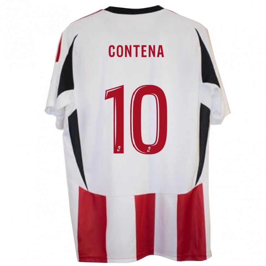 נשים כדורגל ריאן קונטנה #10 אדום כחול ג'רזי ביתית 2025/26