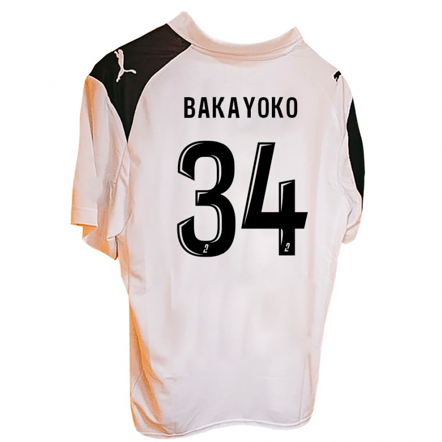 נשים כדורגל סיאקה בקאיוקו #34 שחור לבן ג'רזי ביתית 2025/26