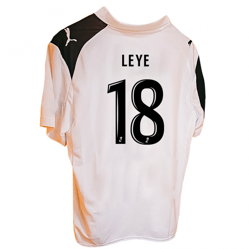 נשים כדורגל טידיאן ליי #18 שחור לבן ג'רזי ביתית 2025/26