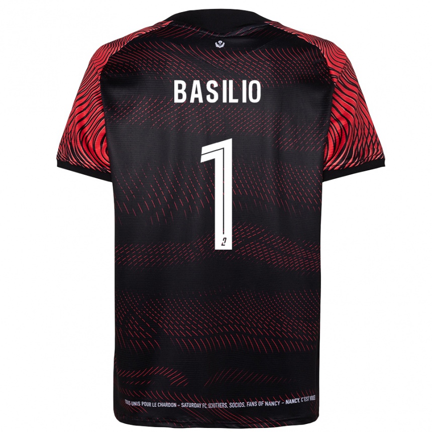 נשים כדורגל אנזו באסיליו #1 לבן אדום ג'רזי ביתית 2025/26