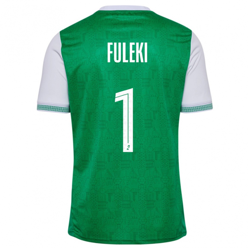 נשים כדורגל רפאל פולקי #1 ירוק לבן ג'רזי ביתית 2025/26