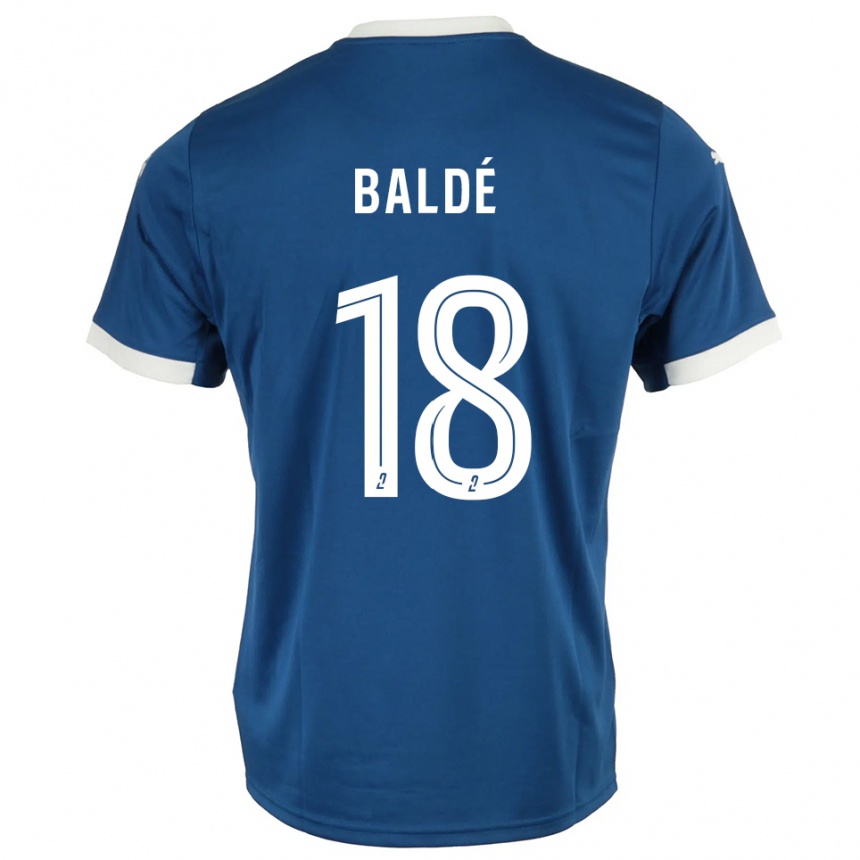 נשים כדורגל תיירנו באלדה #18 כחול לבן ג'רזי ביתית 2025/26