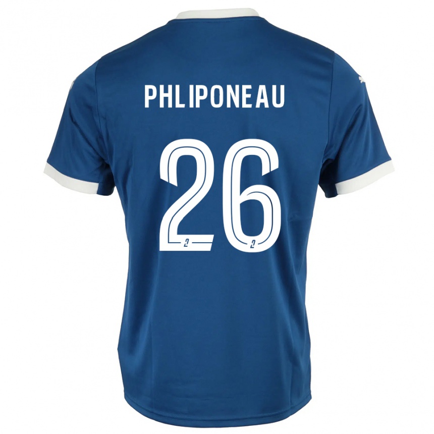 נשים כדורגל אלכסנדר פליפונו #26 כחול לבן ג'רזי ביתית 2025/26