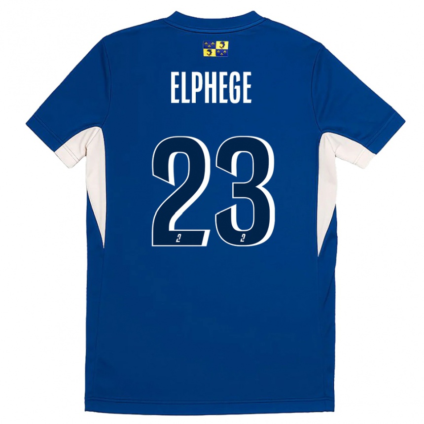 נשים כדורגל Nesta Elphege #23 כחול נייבי כחול ג'רזי ביתית 2025/26