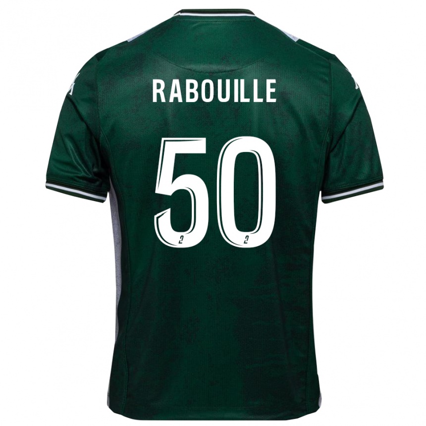 נשים כדורגל ולנטין רבוויל #50 ירוק לבן ג'רזי ביתית 2025/26