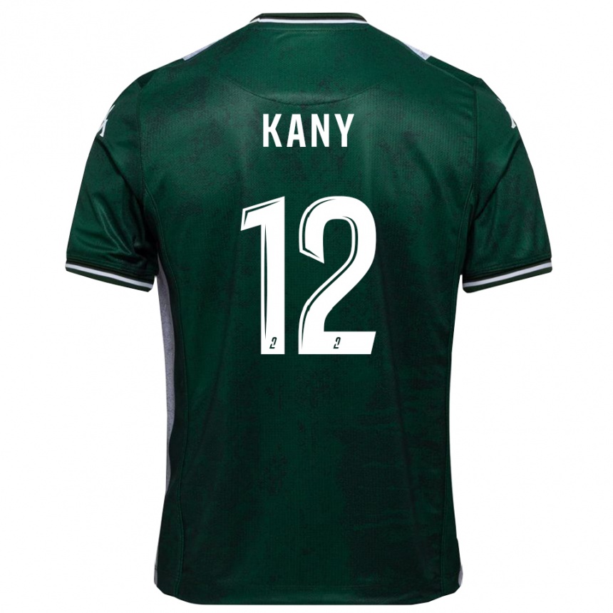 נשים כדורגל וינסנט קני #12 ירוק לבן ג'רזי ביתית 2025/26