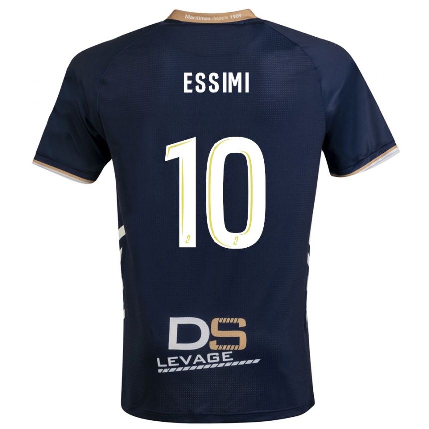 נשים כדורגל Marco Essimi #10 כחול נייבי זהב ג'רזי ביתית 2025/26