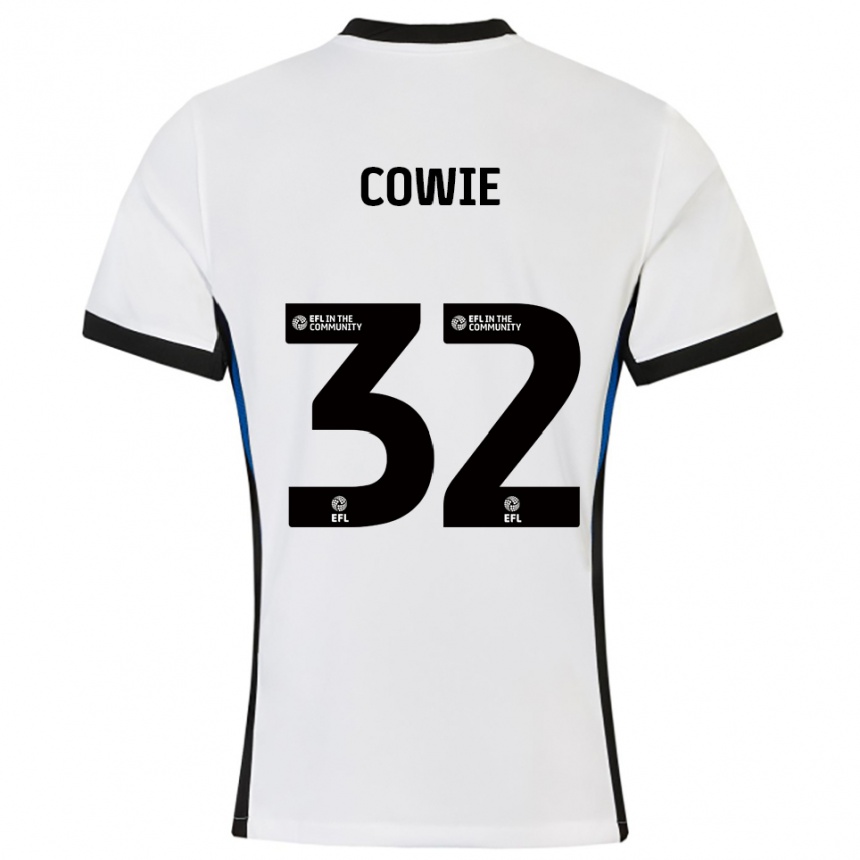 נשים כדורגל אבי קאווי #32 לבן כחול הרחק ג'רזי 2025/26