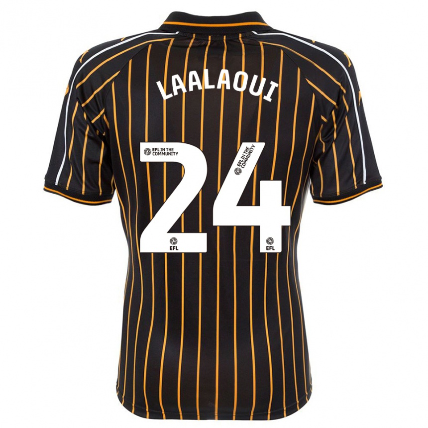 נשים כדורגל רדה ללאוי #24 לבן שחור הרחק ג'רזי 2025/26