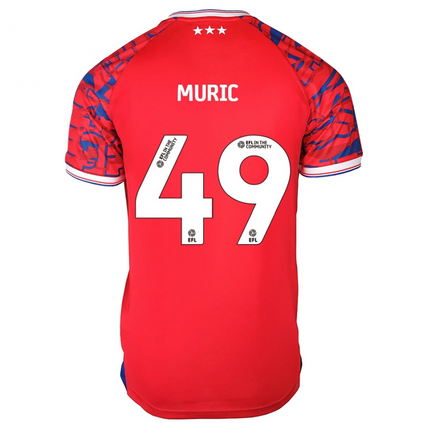 נשים כדורגל ארייאנט מוריץ' #49 אדום כחול הרחק ג'רזי 2025/26