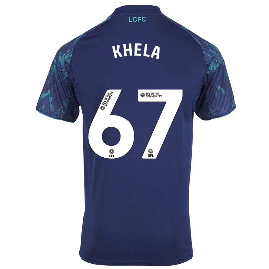 נשים כדורגל רייס חלה #67 כחול נייבי ירוק לבן הרחק ג'רזי 2025/26