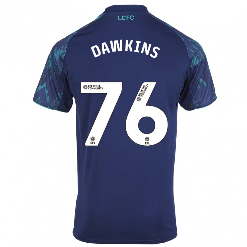 נשים כדורגל קרטל דוקינס #76 כחול נייבי ירוק לבן הרחק ג'רזי 2025/26