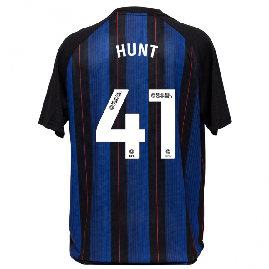 נשים כדורגל הארלי האנט #41 כחול שחור הרחק ג'רזי 2025/26 נשים כדורגל הארלי האנט #41 כחול שחור הרחק ג'רזי 2025/26