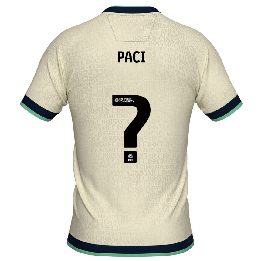 נשים כדורגל סטף פאסי #0 שמפניה כחול נייבי הרחק ג'רזי 2025/26