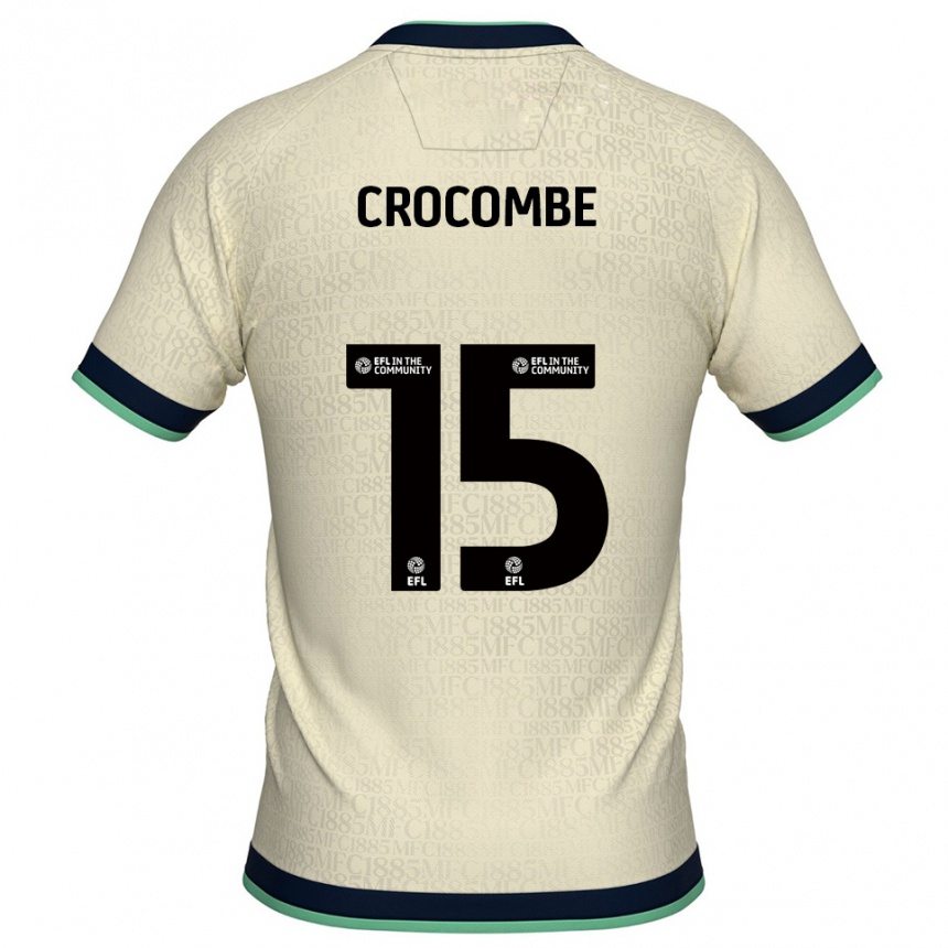 נשים כדורגל מקס קרוקומב #15 שמפניה כחול נייבי הרחק ג'רזי 2025/26