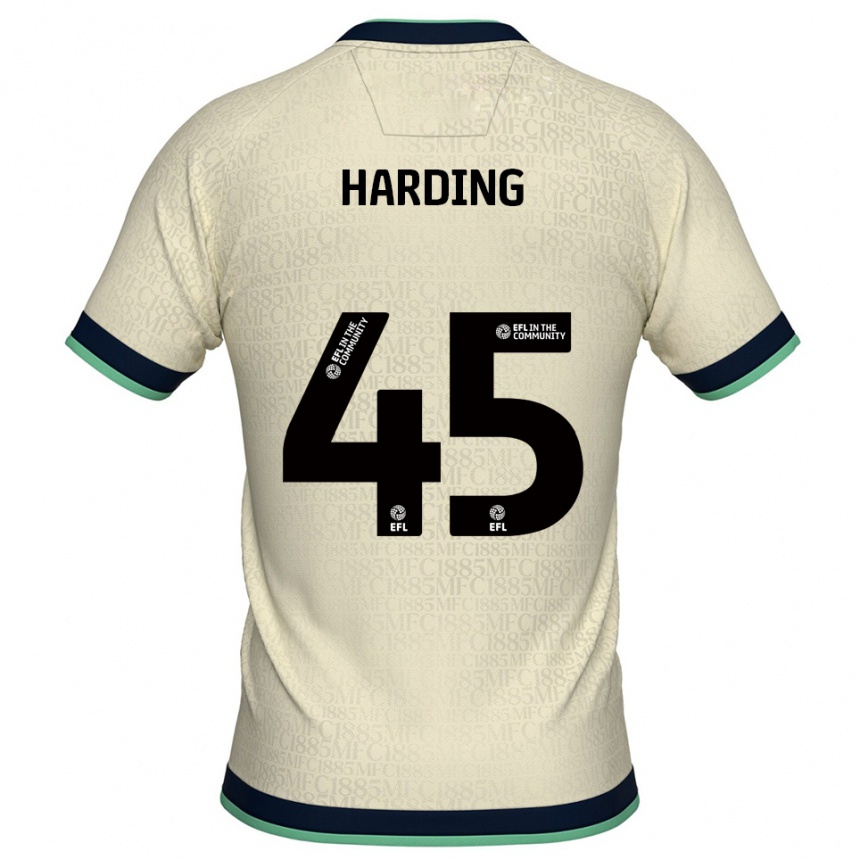 נשים כדורגל וס הרדינג #45 שמפניה כחול נייבי הרחק ג'רזי 2025/26