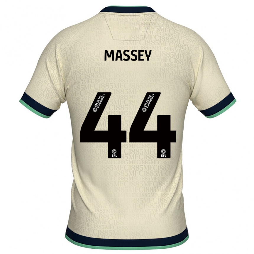 נשים כדורגל אלפי מאסי #44 שמפניה כחול נייבי הרחק ג'רזי 2025/26